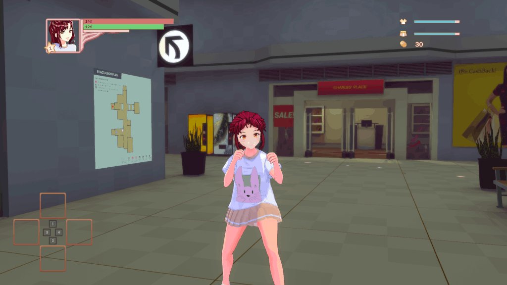 PC平台精品3D动作游戏《被诅咒的胖次 呪いのパンツ Ver1.2》官方中文版完整资源图片-3